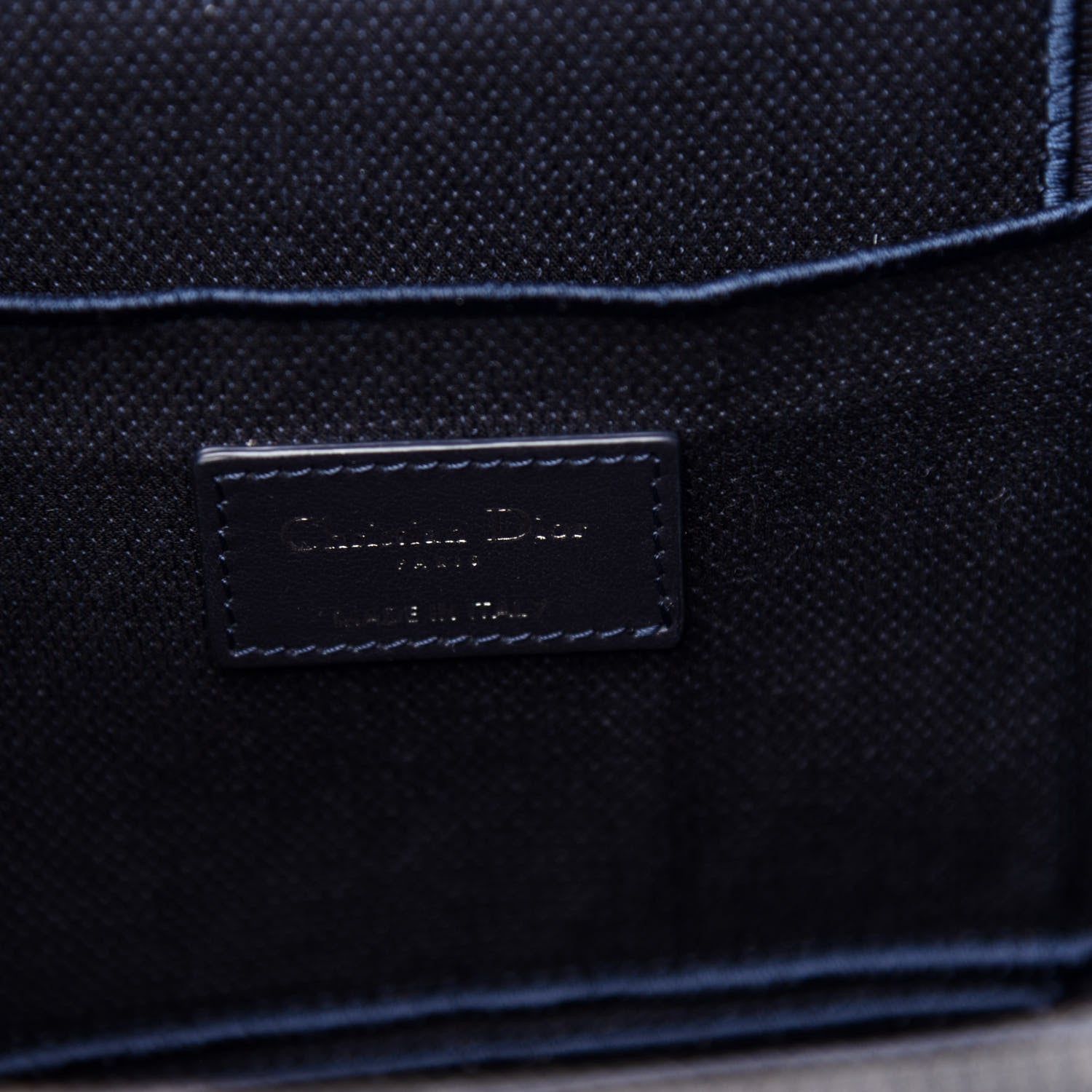 Christian Dior Velvet Cannage Diortravel Vanity Case Blue 6 of 6