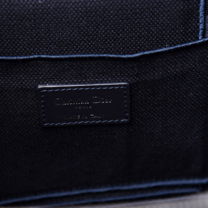 Christian Dior Velvet Cannage Diortravel Vanity Case Blue 6 of 6
