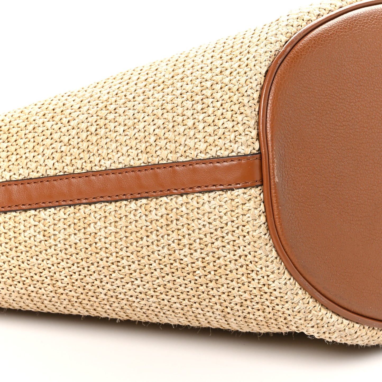 Raffia Saint Jacques Tote Caramel