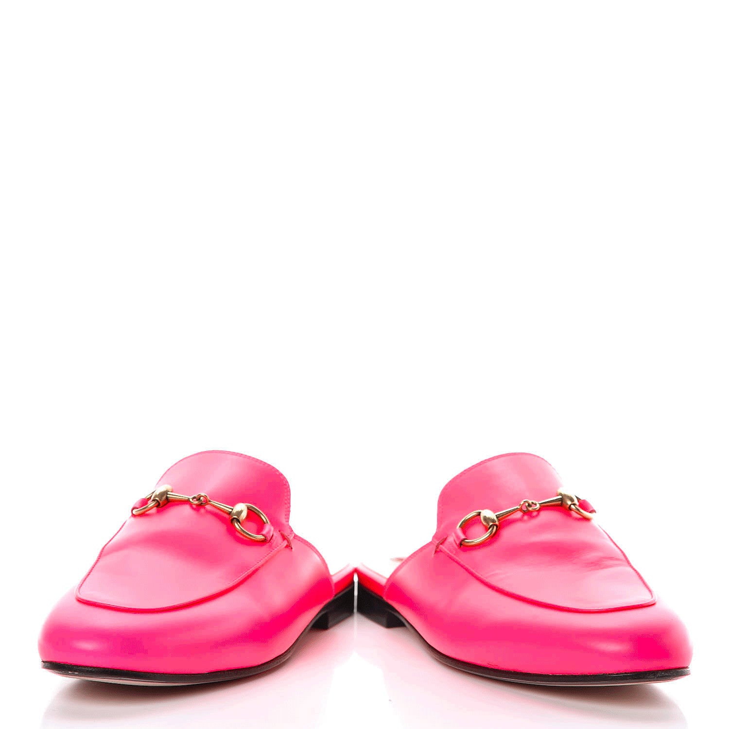 Gucci Calfskin Womens Princetown Slippers 36 Fuxia Fluo 5 of 12