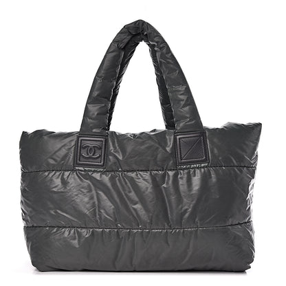 Chanel Nylon Quilted Medium Coco Cocoon Reversible Tote Grey 1 of 20