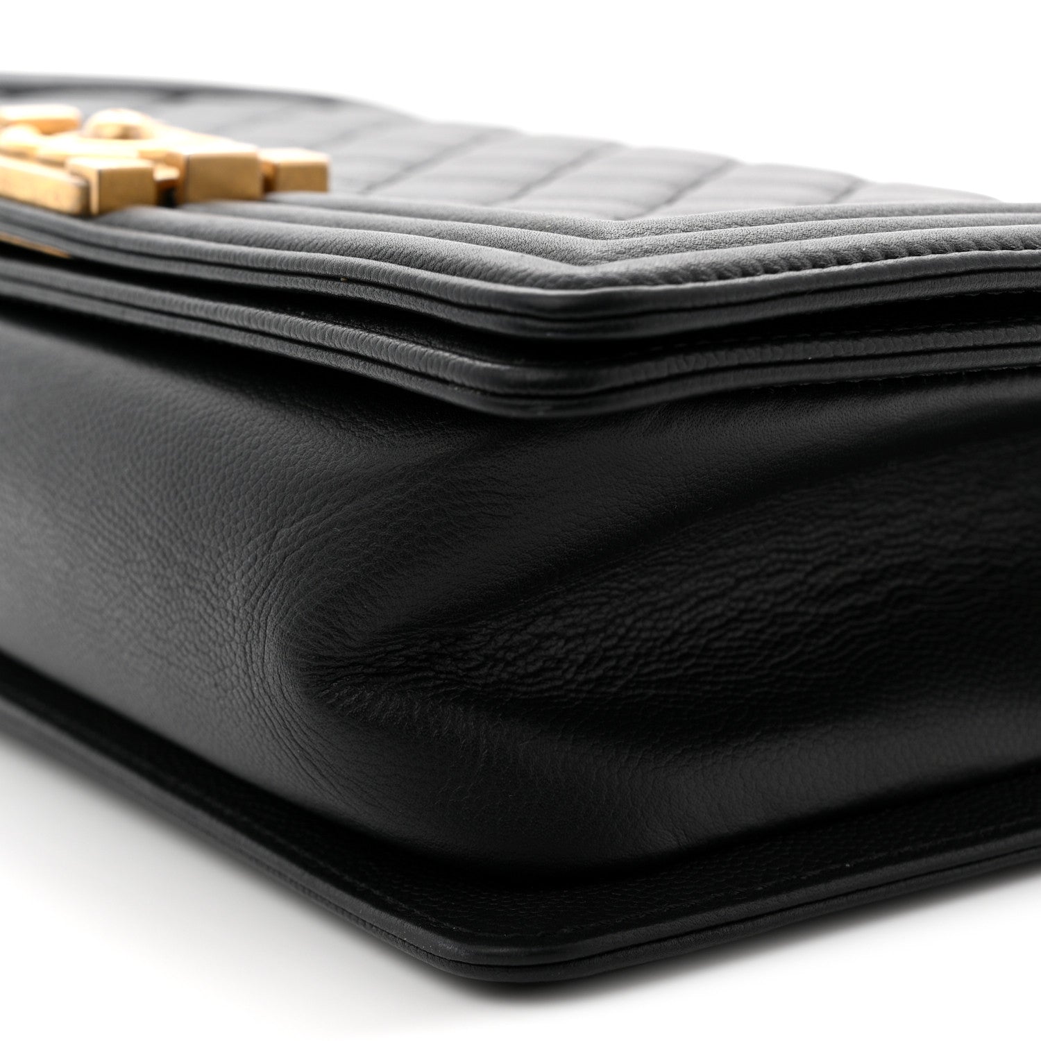 Chanel Caviar Quilted Medium Boy Flap Black 11 of 11