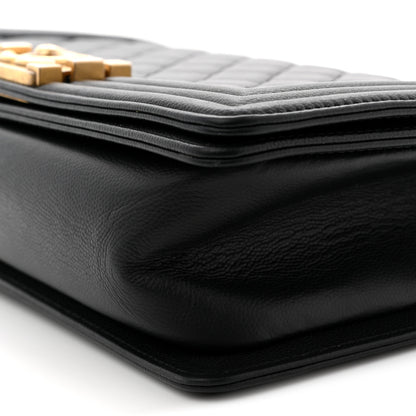 Chanel Caviar Quilted Medium Boy Flap Black 11 of 11