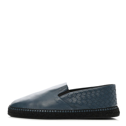 Bottega Veneta Nappa Intrecciato Mens Slip On Espadrilles 45 Denim 1 of 11