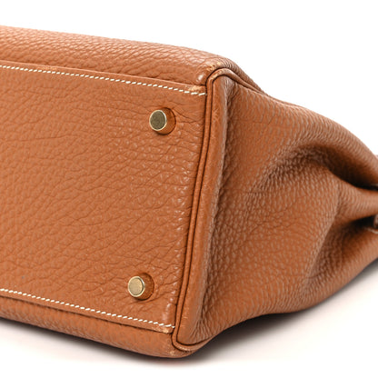 Hermes Togo Kelly Retourne 32 Gold 11 of 11