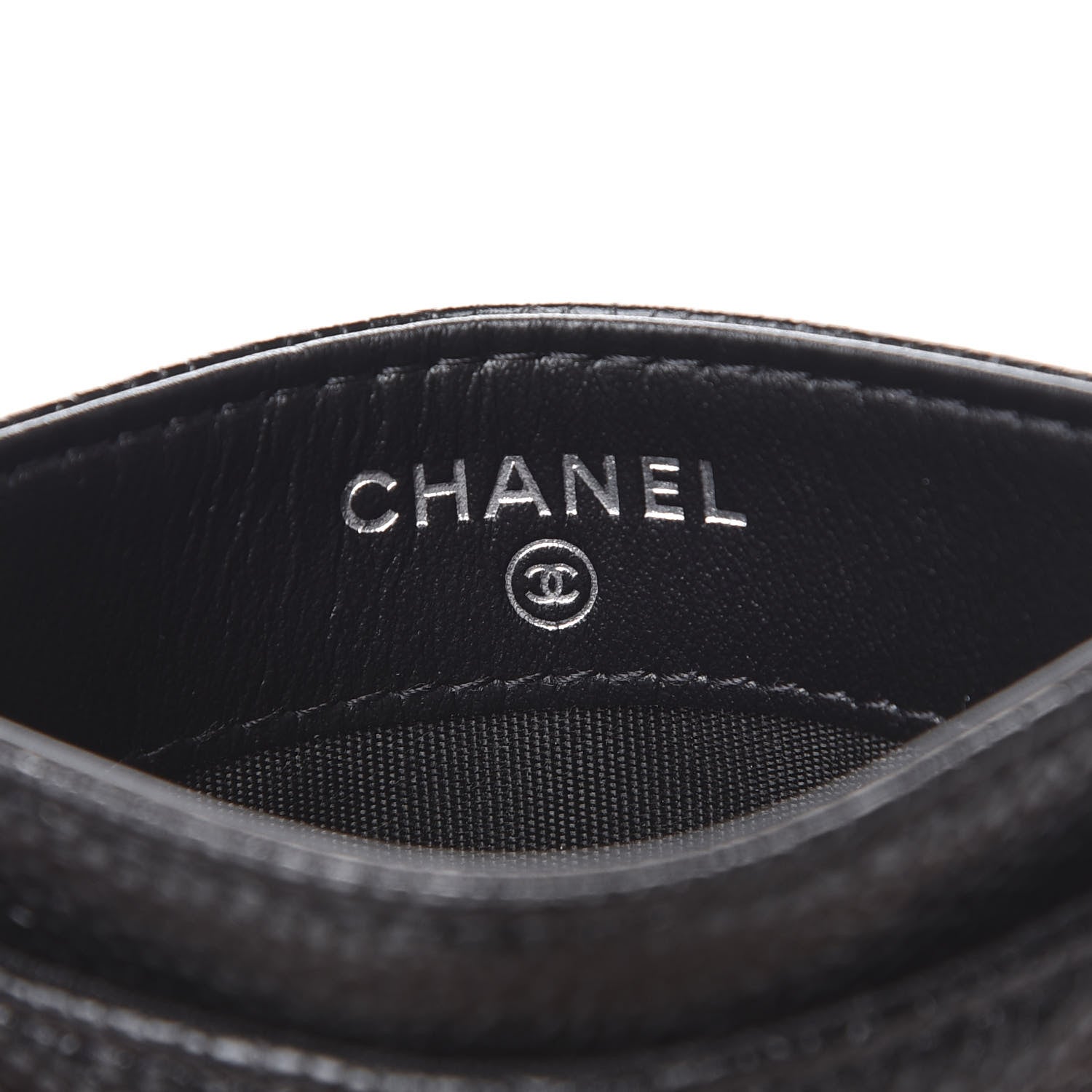 Chanel Caviar Quilted Incognito Card Holder Black 5 of 8