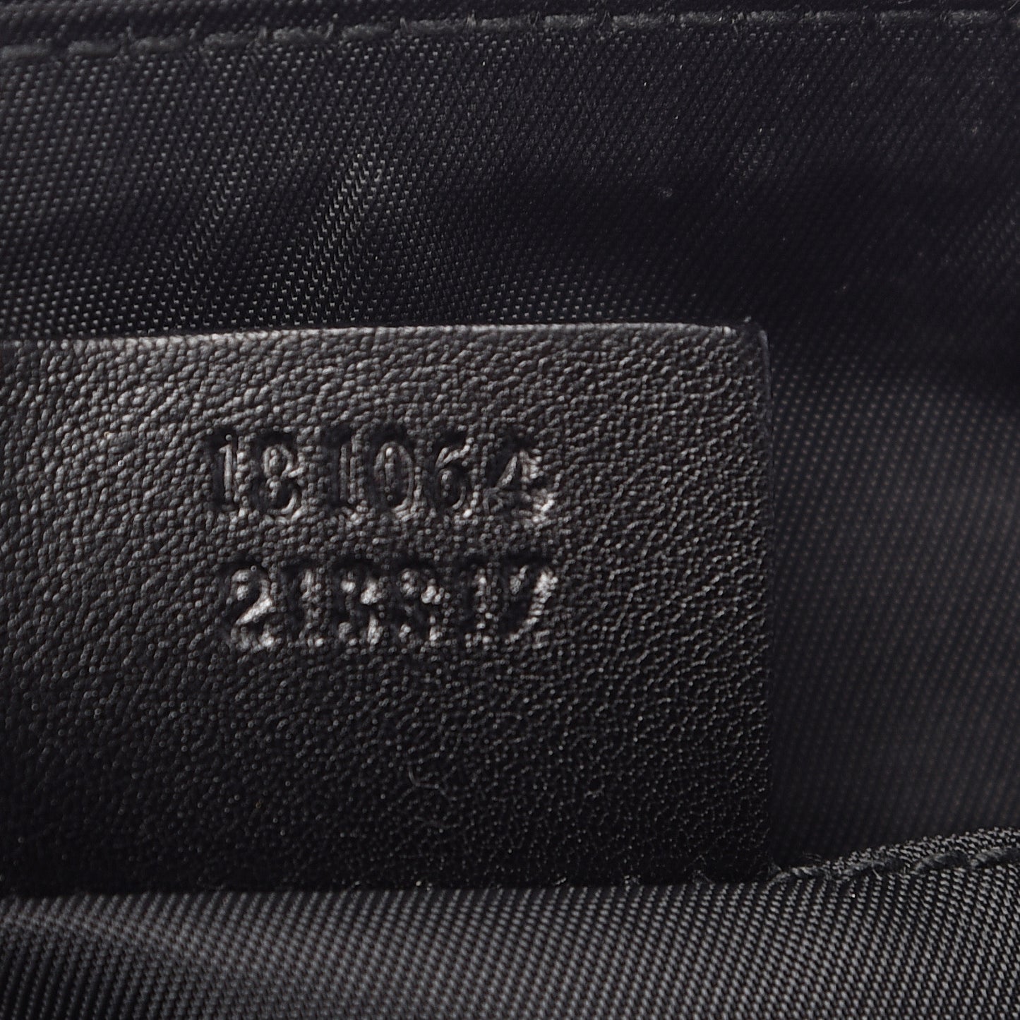 Nylon Web Belt Bag Black