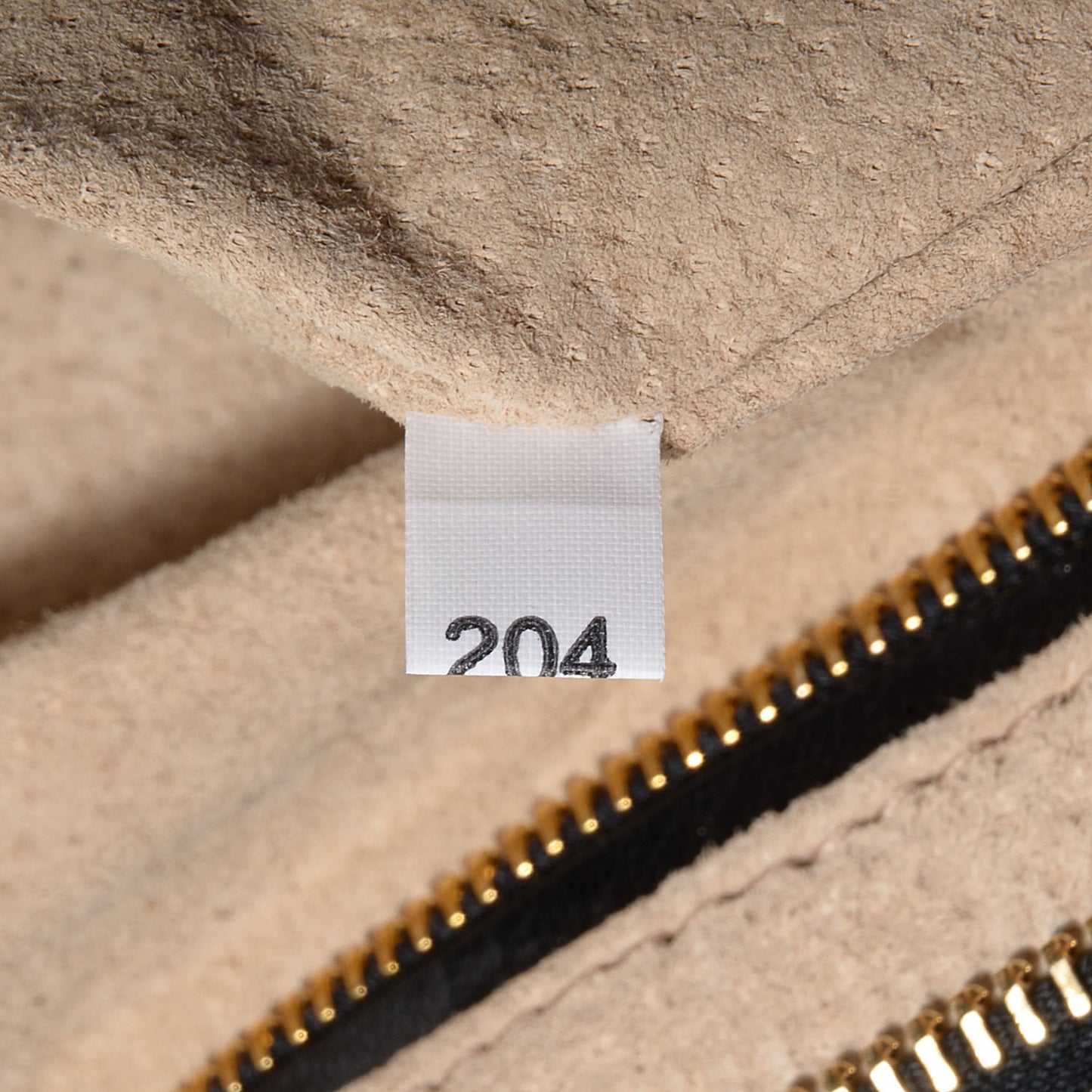 Goatskin Woven Zip Clutch Moro Black