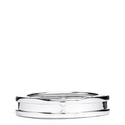 Bulgari 18K White Gold B.Zero1 Ring 57 8 3 of 5