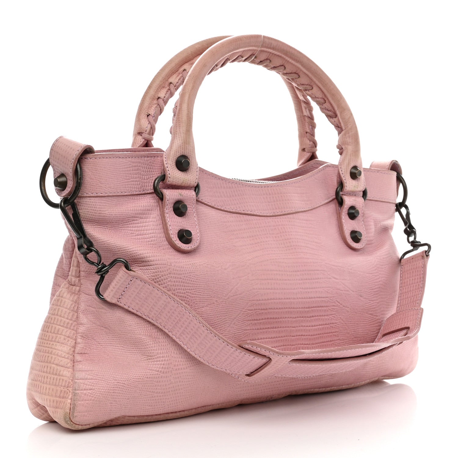 Balenciaga Lizard Embossed Classic Hardware First Parme 3 of 11