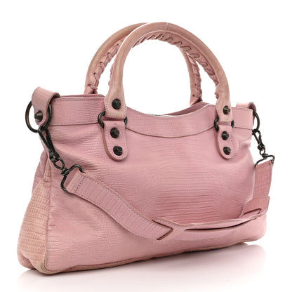 Balenciaga Lizard Embossed Classic Hardware First Parme 3 of 11