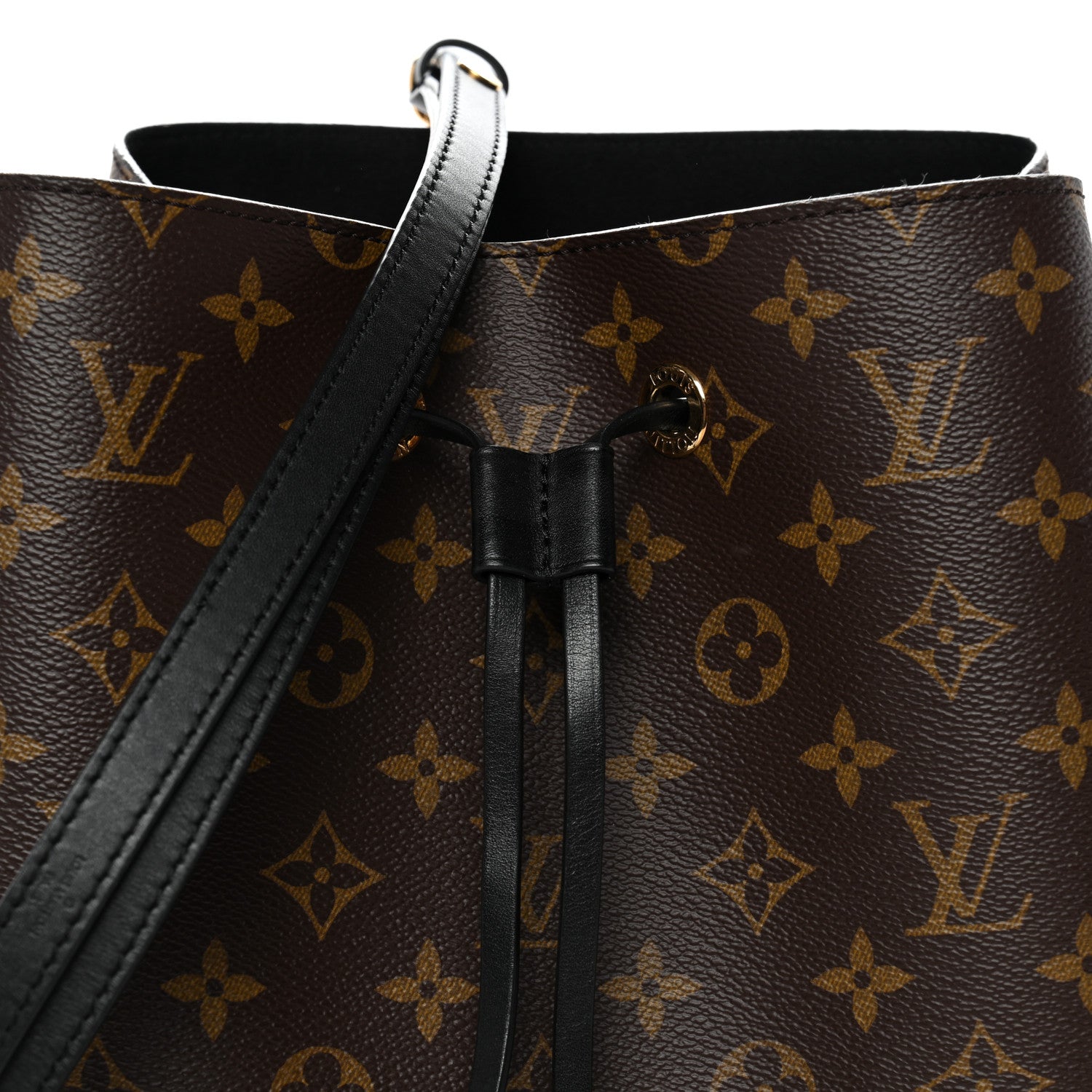 Louis Vuitton Monogram Neonoe MM Black 7 of 9
