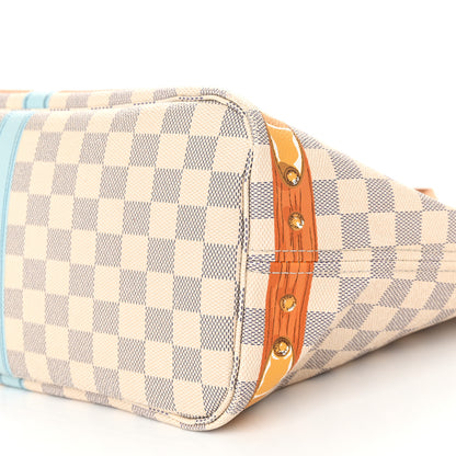 Louis Vuitton Damier Azur Summer Trunks Hawaii Neo Neverfull MM 10 of 11