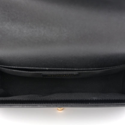 Chanel Caviar Quilted Medium Boy Flap Black 5 of 10