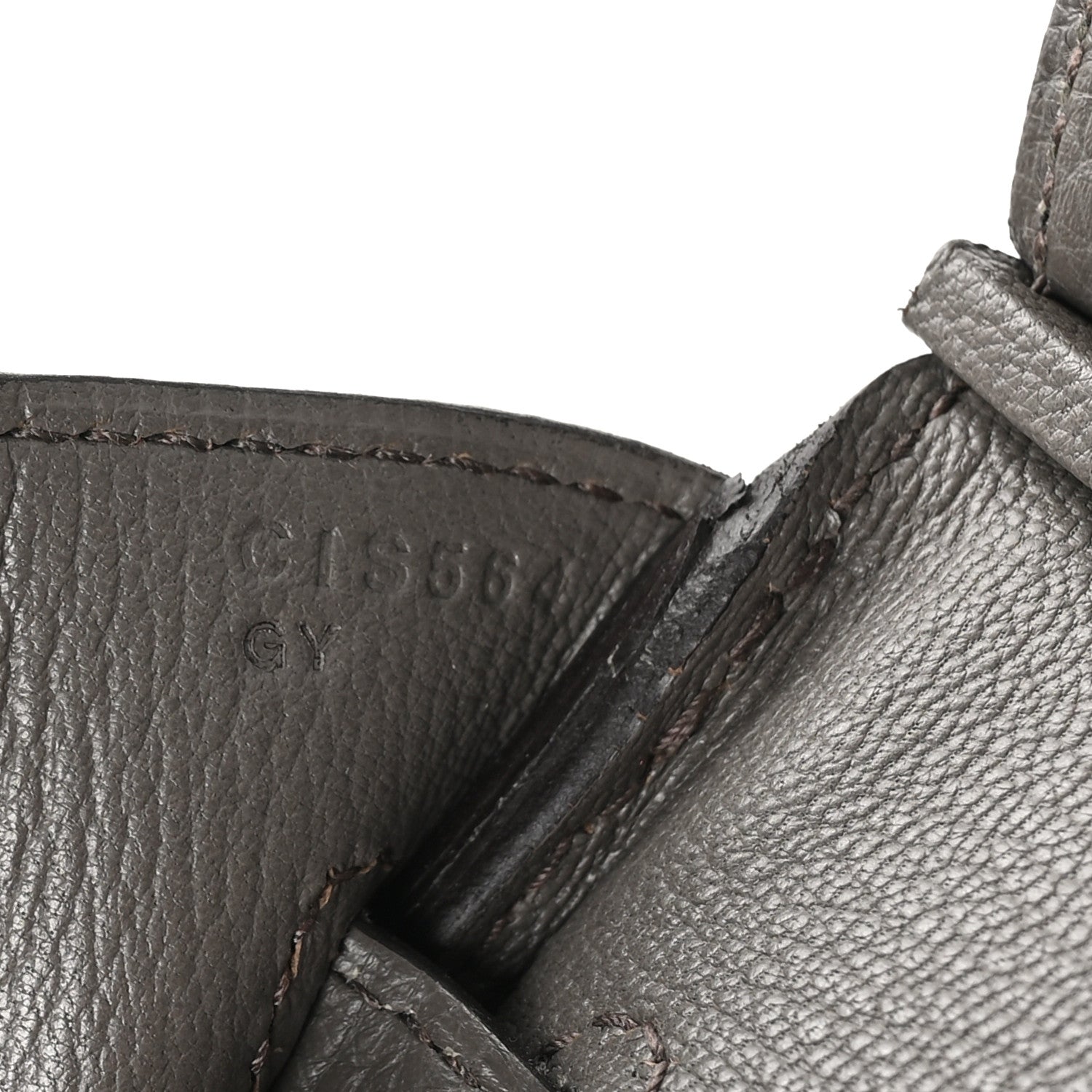 Hermes Togo BIRKIN 30 Etain 7 of 10