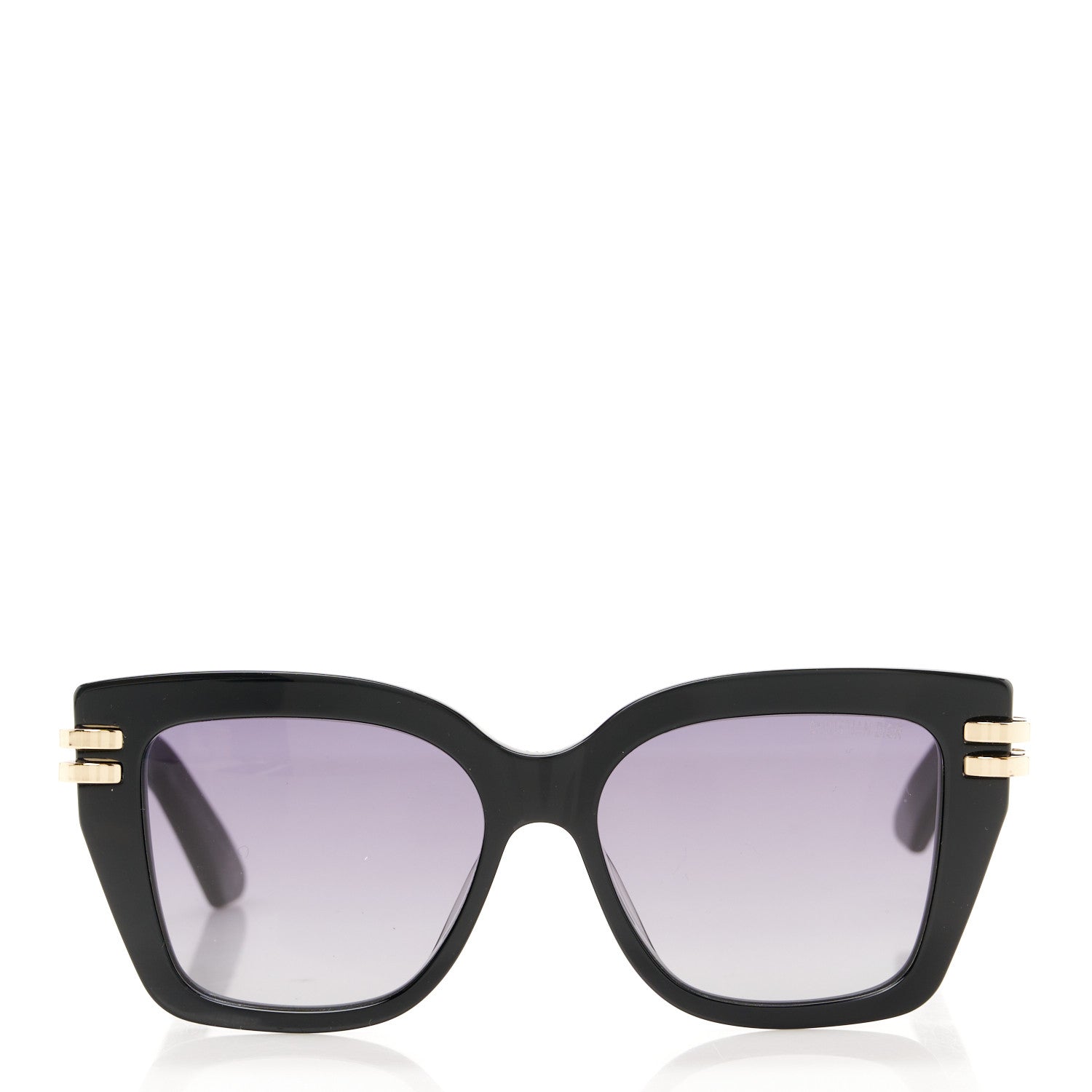 Christian Dior Acetate CDiorO S1I Square Sunglasses Black Black 2 of 8