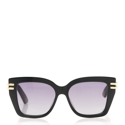 Christian Dior Acetate CDiorO S1I Square Sunglasses Black Black 2 of 8