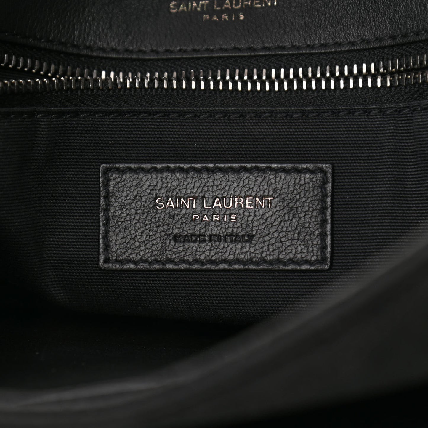 Suede Monogram Medium Niki Chain Satchel Black