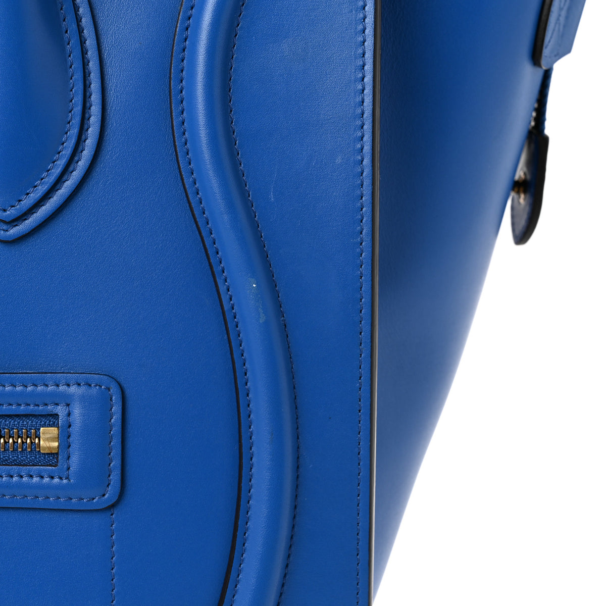Celine Smooth Calfskin Mini Luggage Ink 12 of 16