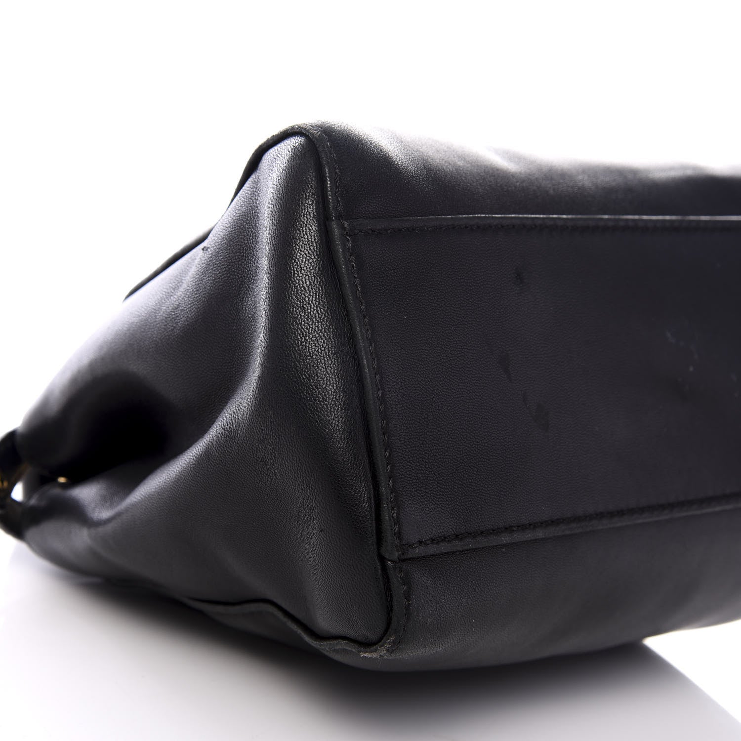 Fendi Nappa Mini Peekaboo Iconic Satchel Black 6 of 8