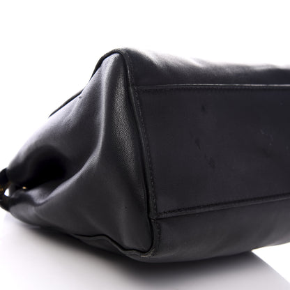 Fendi Nappa Mini Peekaboo Iconic Satchel Black 6 of 8