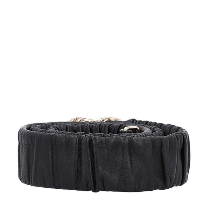 Chanel Lambskin Crystal CC Belt 90 36 Black 2 of 4