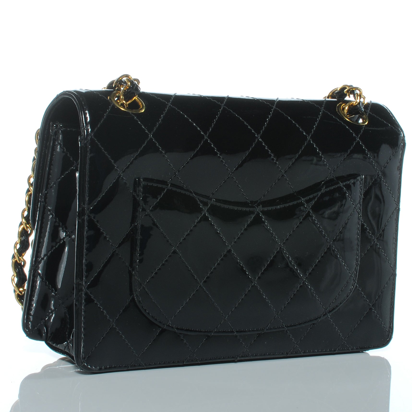 Chanel Patent Small Flap Black 3 of 9