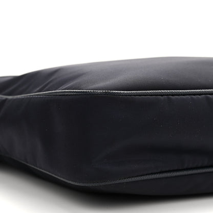 Prada Nylon Saffiano Flat Messenger Bag Black 10 of 11