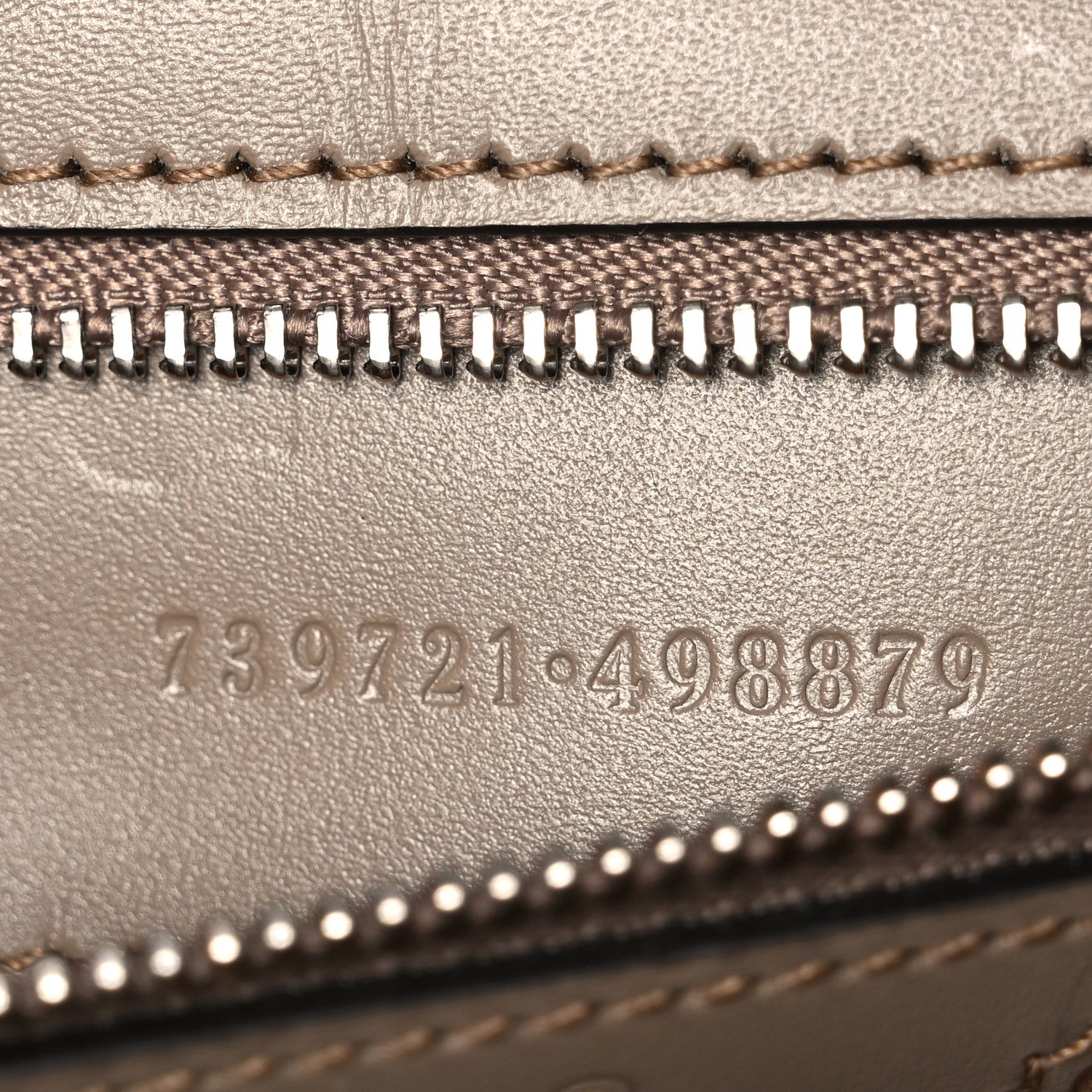 Gucci GG Supreme Monogram Petite GG Top Handle Shoulder Bag Beige Ebony 7 of 10