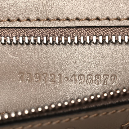 Gucci GG Supreme Monogram Petite GG Top Handle Shoulder Bag Beige Ebony 7 of 10