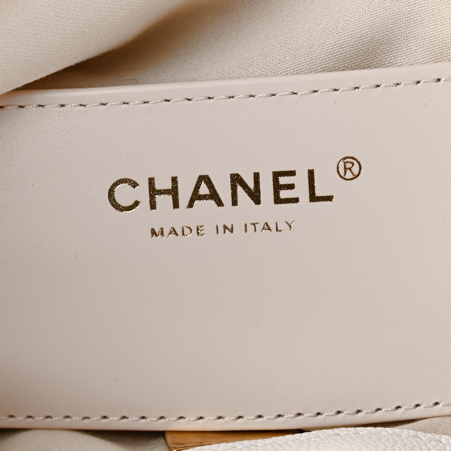 Chanel Caviar Quilted Medium Chanel 25 Handbag White 6 of 11