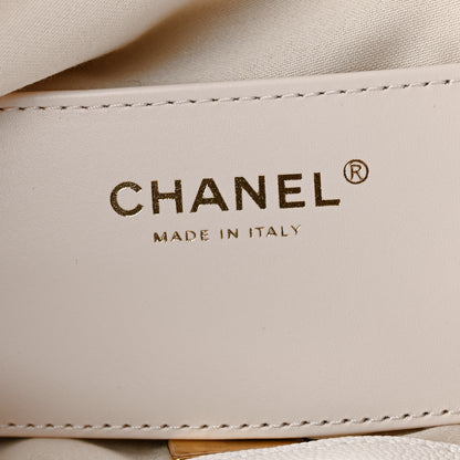 Chanel Caviar Quilted Medium Chanel 25 Handbag White 6 of 11