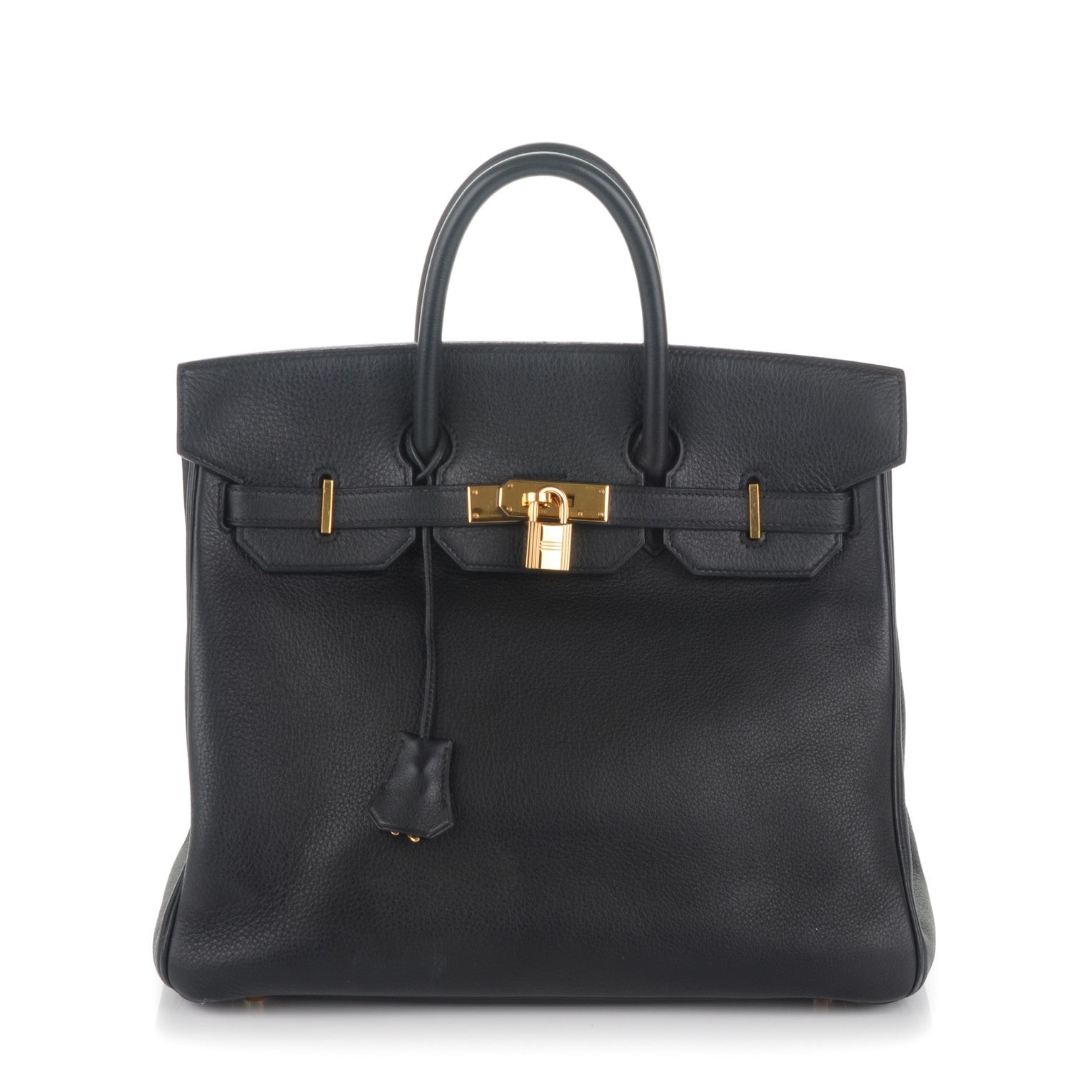 Hermes Taurillon Clemence HAC Birkin 32 Black 1 of 25