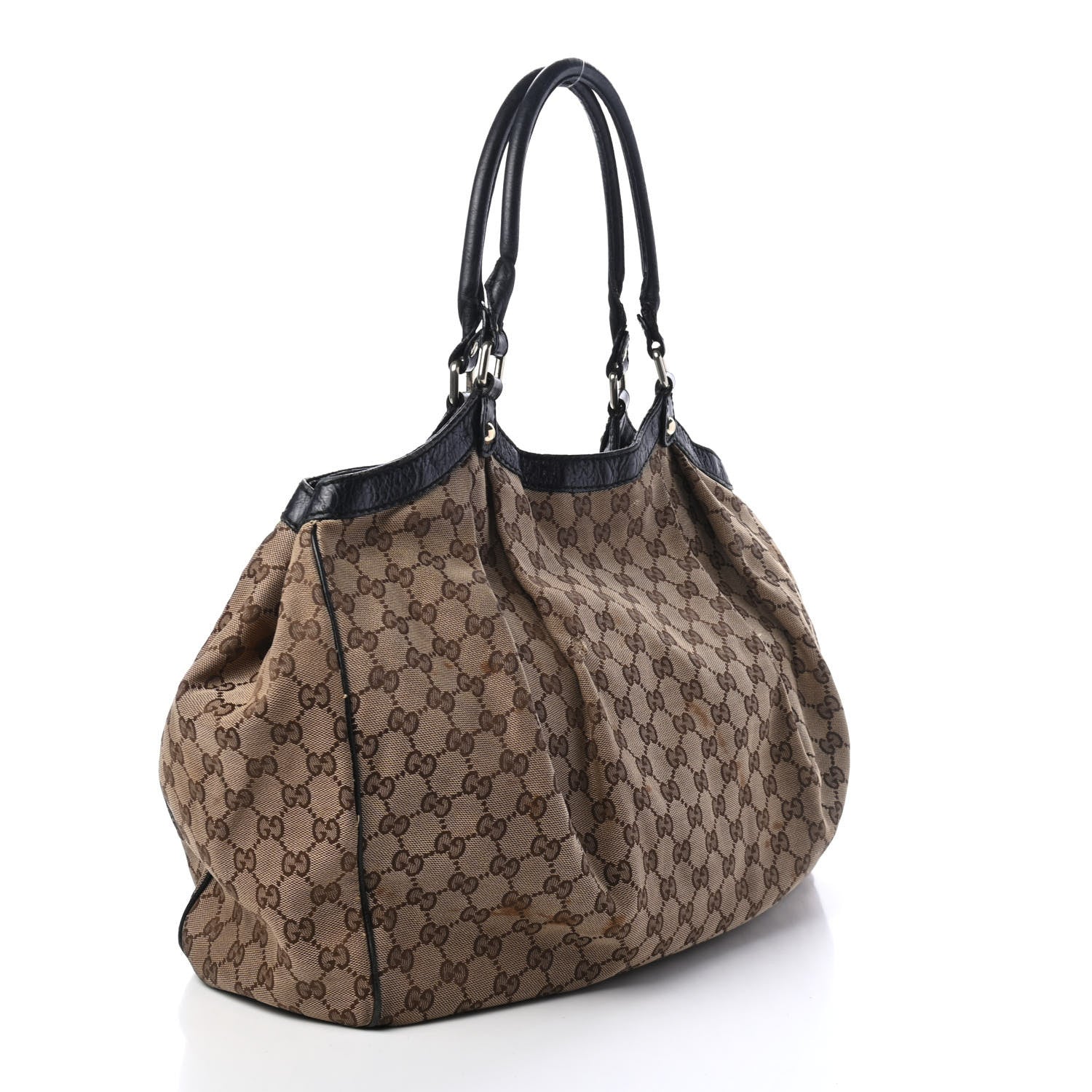 Gucci Monogram Large Sukey Tote Dark Brown 2 of 5