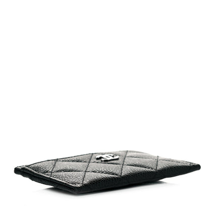 Chanel Caviar Quilted Card Holder Black 4 of 11