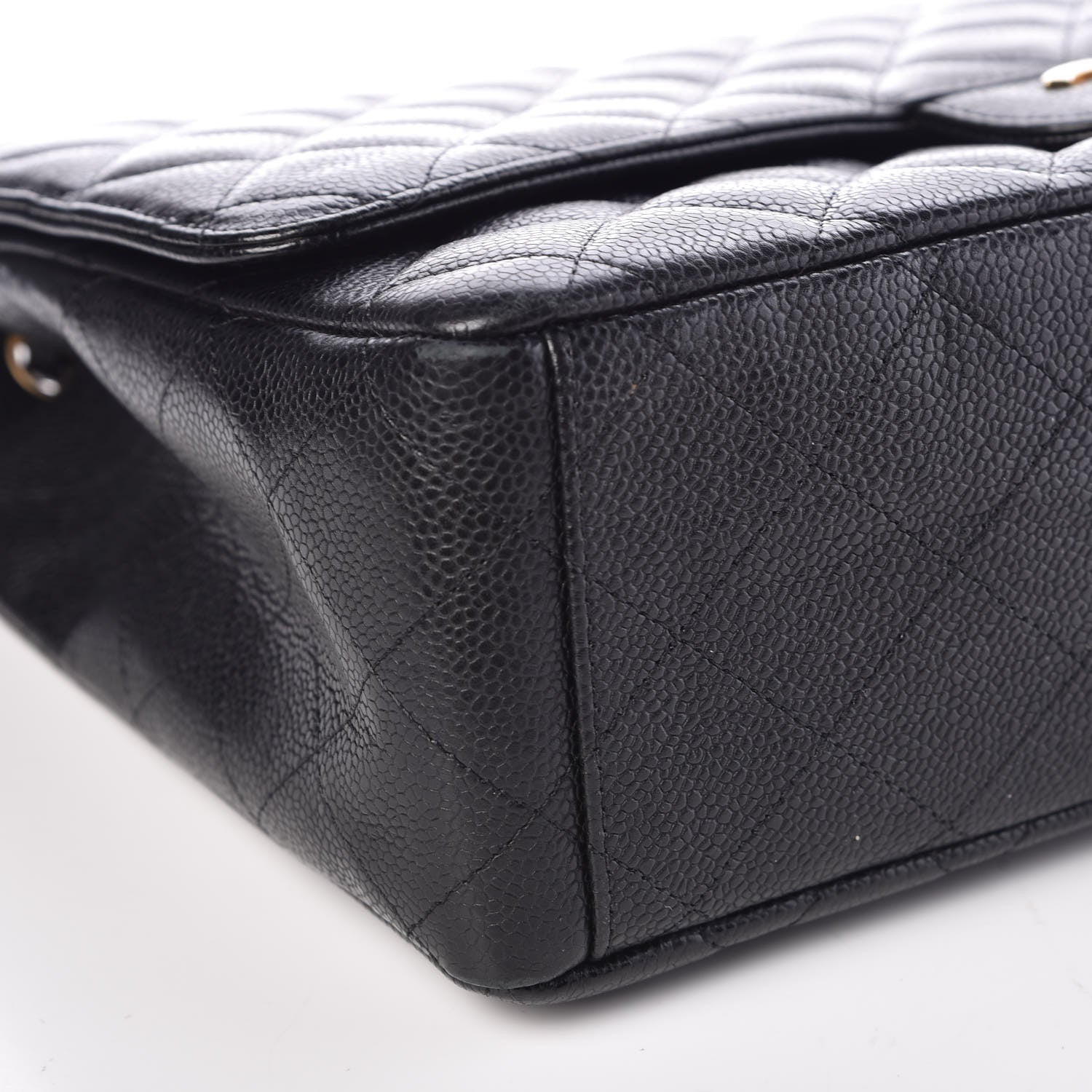 Chanel Caviar Quilted Maxi Single Flap Black 5 of 10