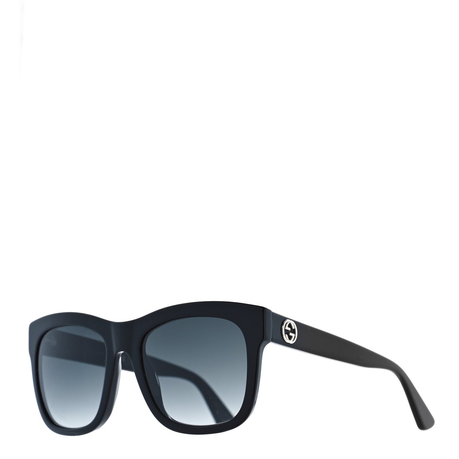 Gucci Acetate Square Frame Sunglasses GG0032S Black 1 of 7