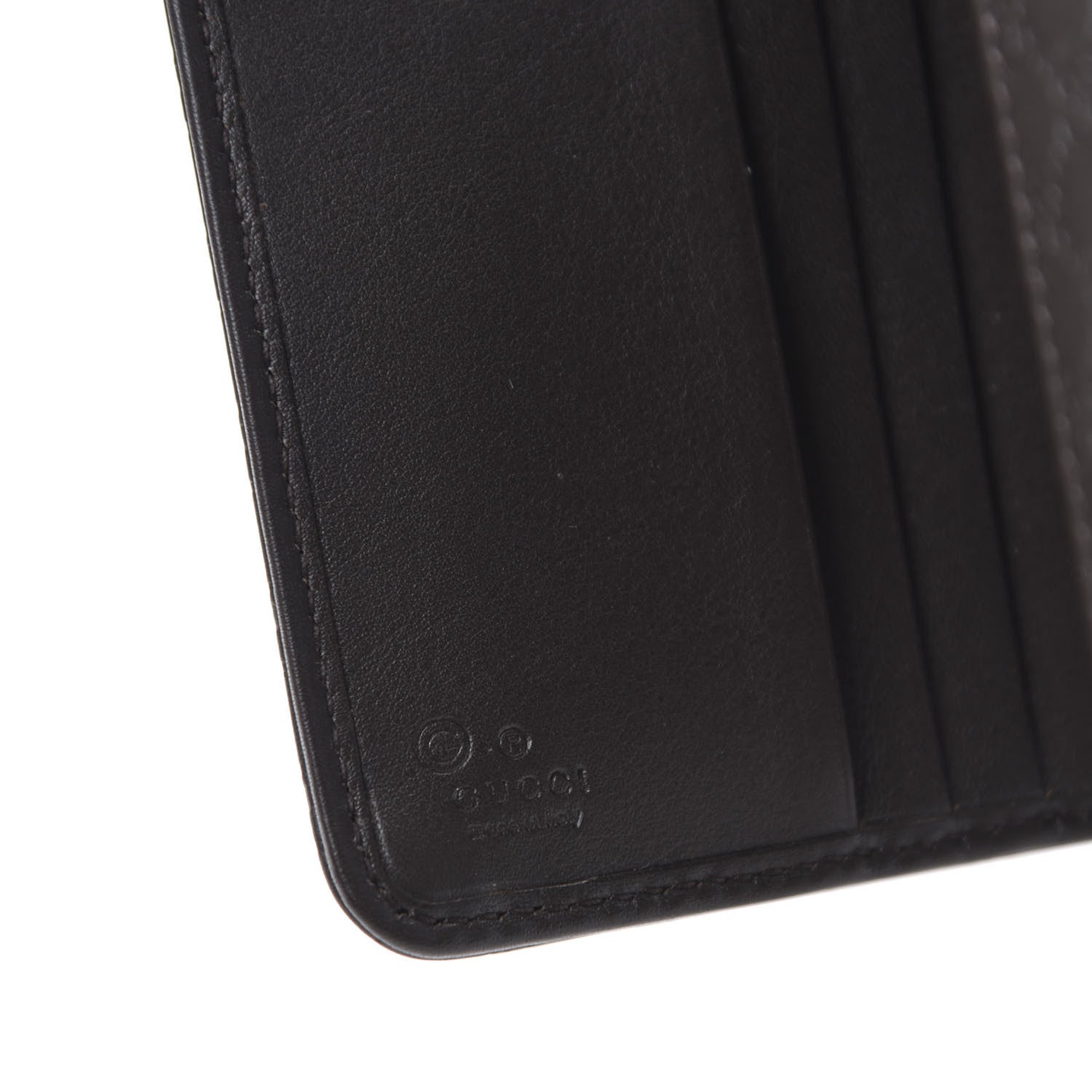 Gucci Soft Microguccissma Continental Zip Wallet Dark Brown 7 of 8