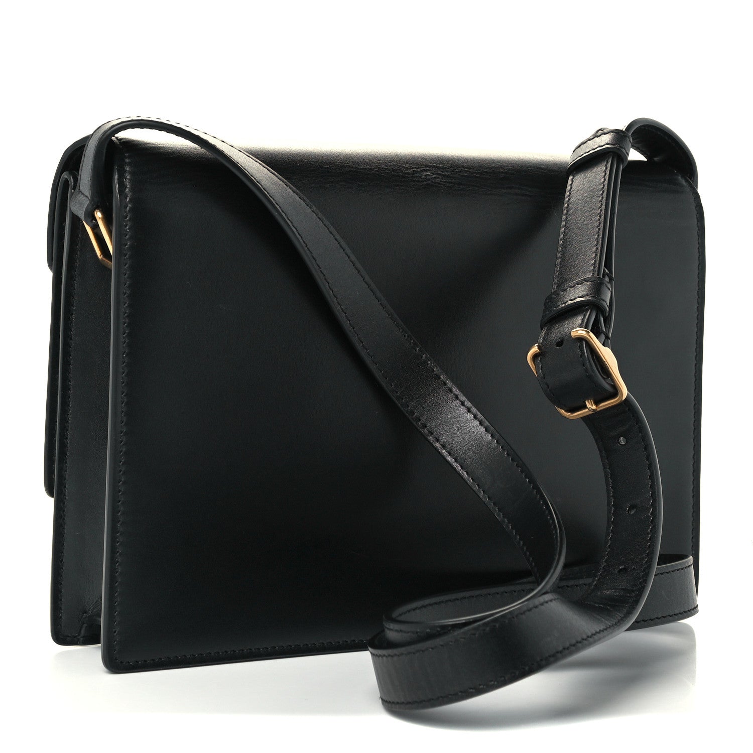 Saint Laurent Calfskin Medium Margaux Shoulder Bag Black 2 of 17