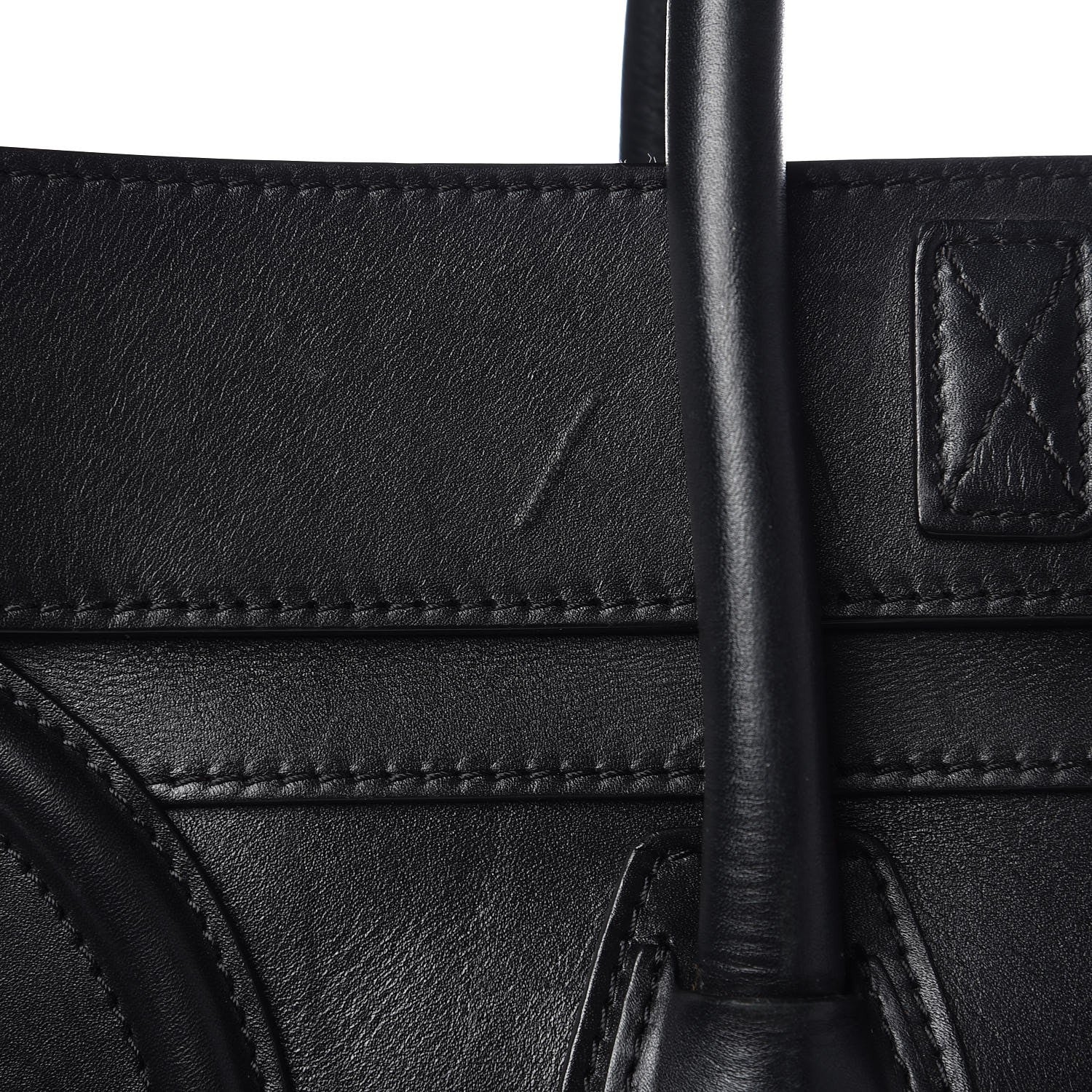Celine Smooth Calfskin Small Luggage Black 15 of 20