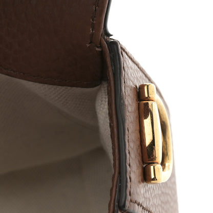 Gucci New Denim GG Monogram Dollar Calfskin Web Mini Horsebit 1955 Shoulder Bag Blue Tea Cuir Epilog 11 of 12