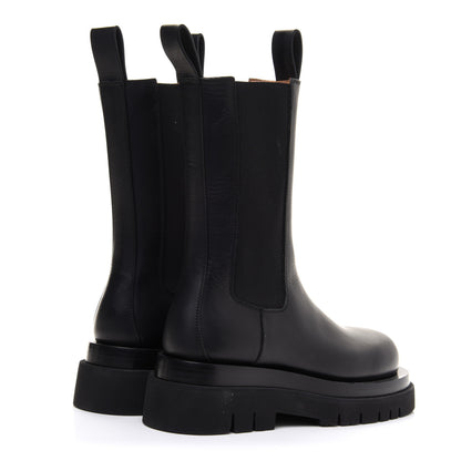 Bottega Veneta Calfskin The Lug Chelsea 55mm Boots 36 Black 4 of 9