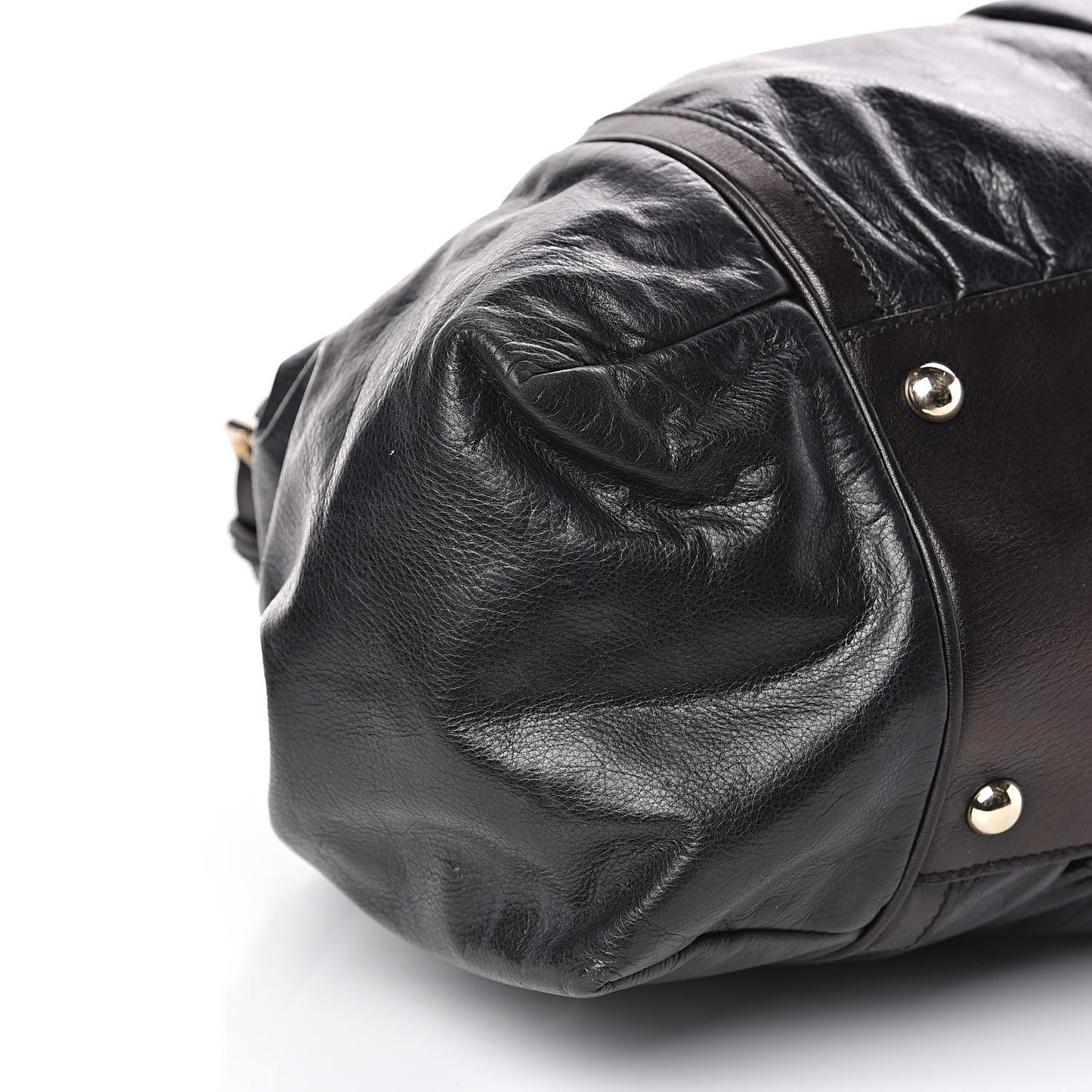 Dialux Pop Bamboo Large Top Handle Tote Black