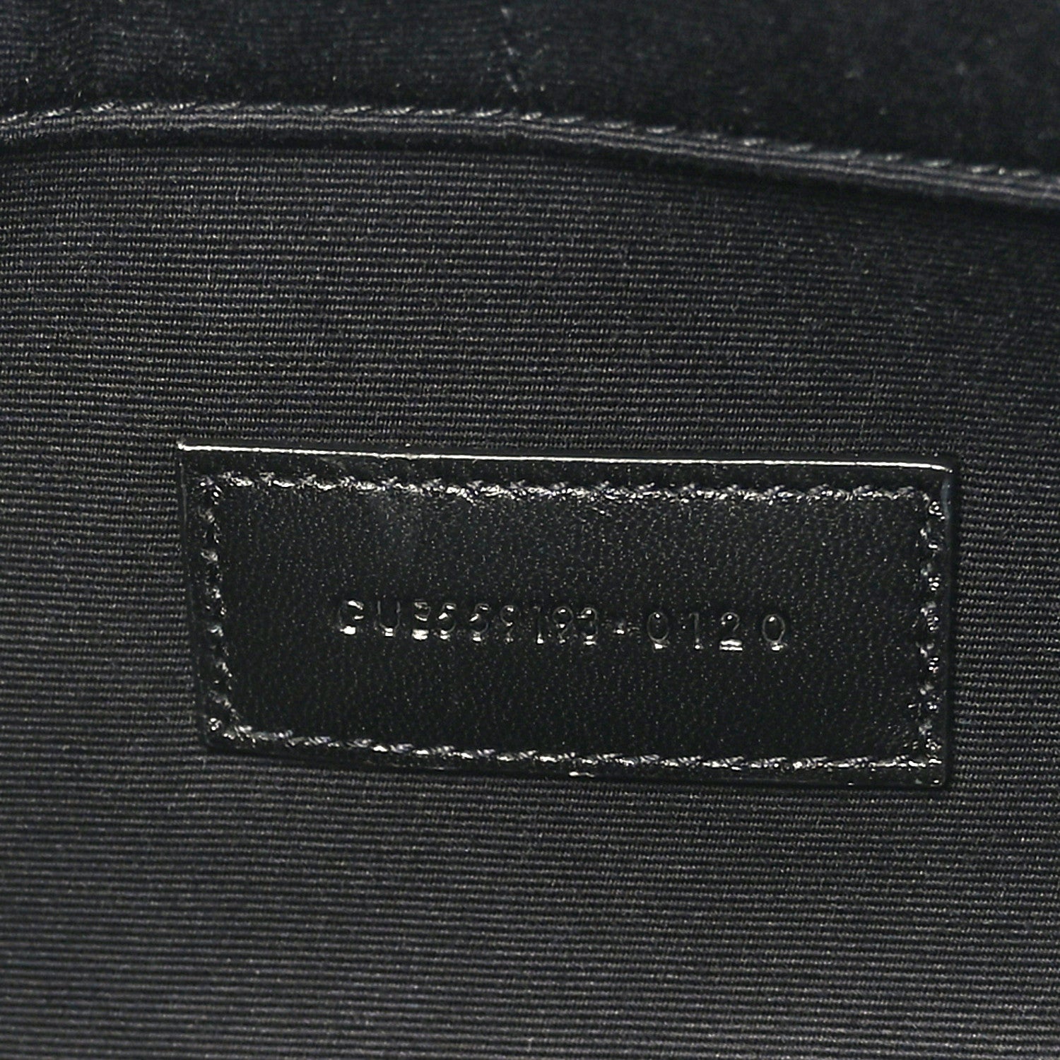 Saint Laurent Calfskin Matelasse Monogram Cassandre Tablet Pouch Black 7 of 8