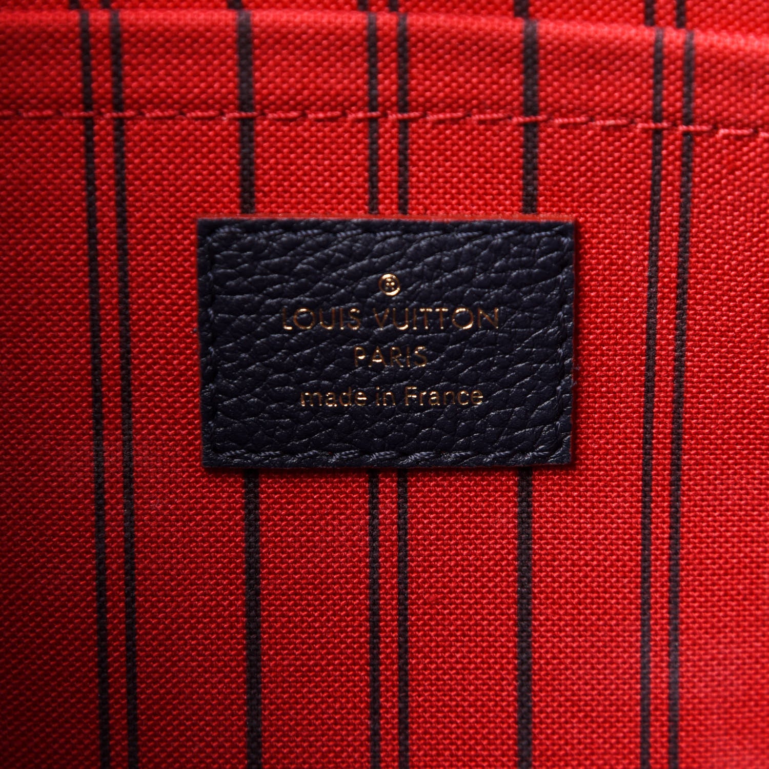 Louis Vuitton Empreinte Montaigne MM Marine Rouge 13 of 32