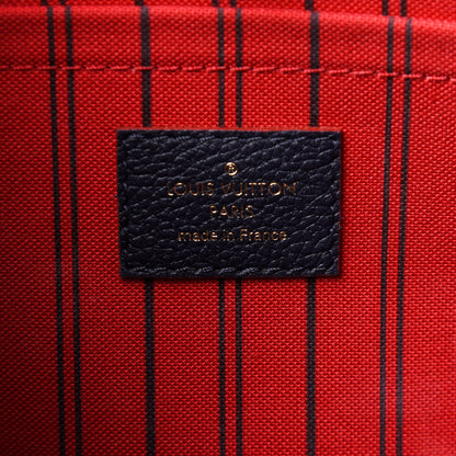 Louis Vuitton Empreinte Montaigne MM Marine Rouge 13 of 32