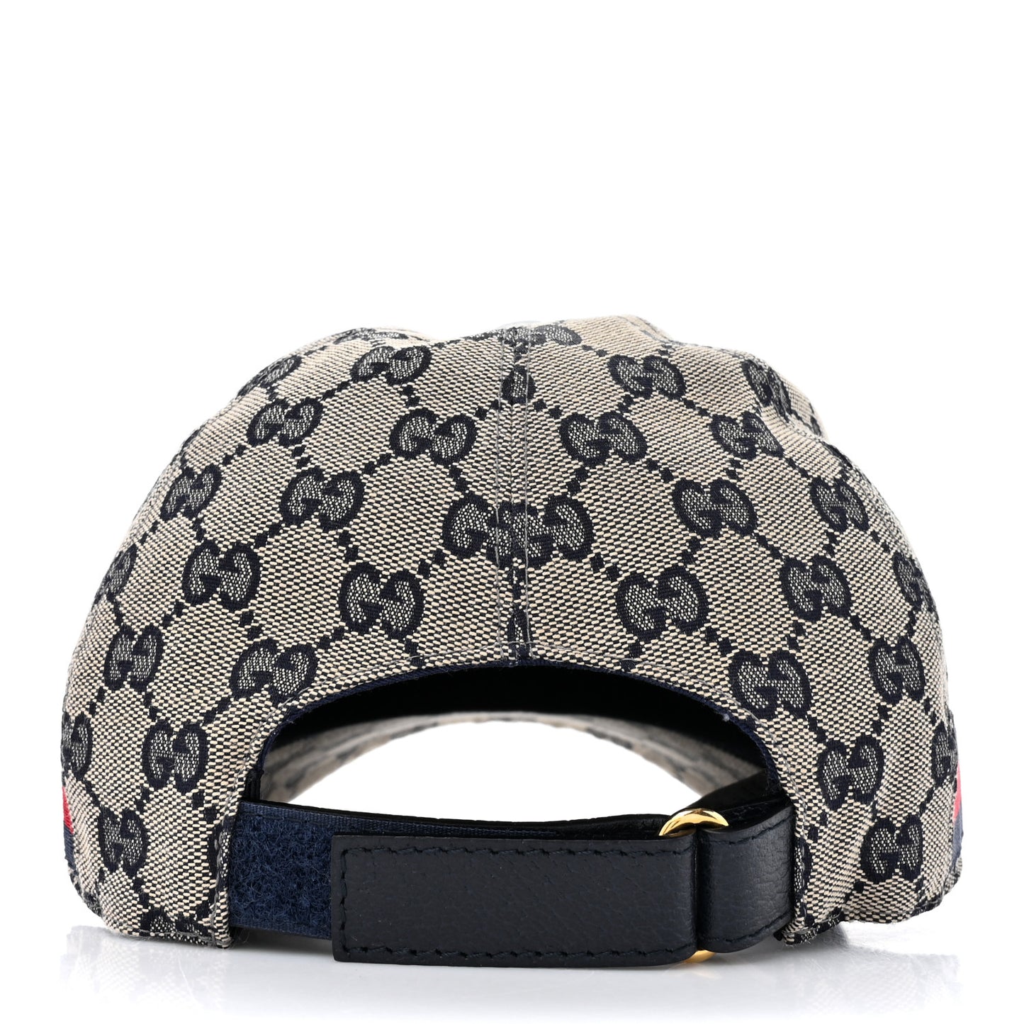 Monogram Web Baseball Hat L Beige Blue