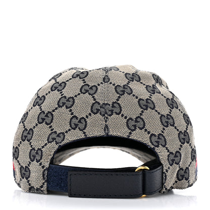 Gucci Monogram Web Baseball Hat L Beige Blue 5 of 11