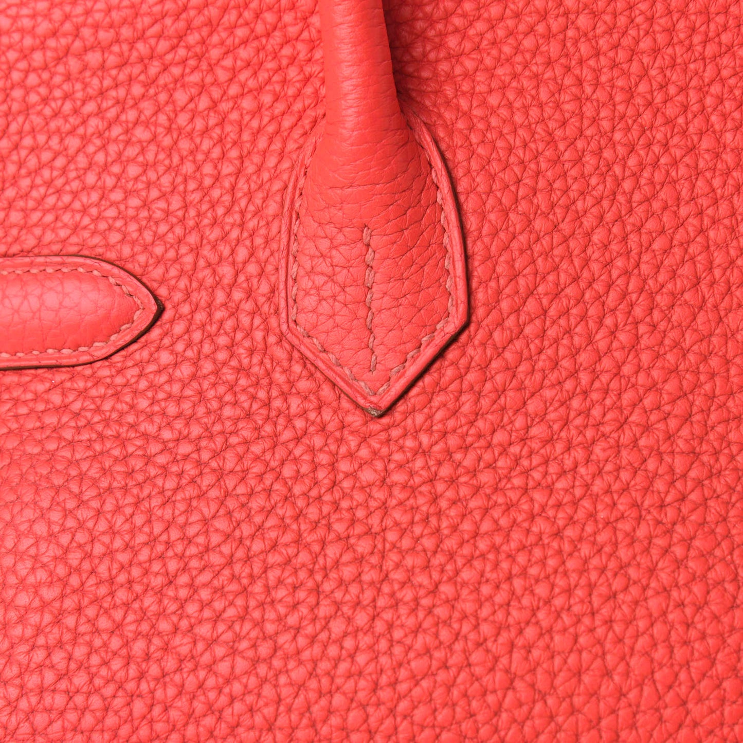 Togo Birkin 30 Rouge Pivoine