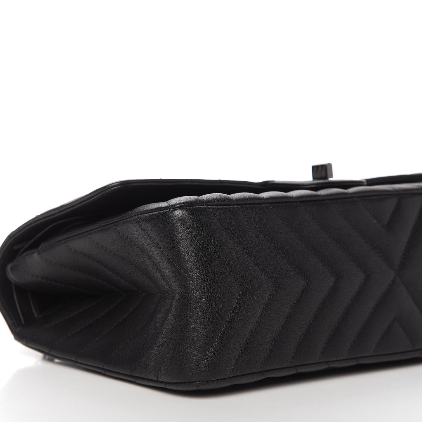 Sheepskin Chevron Quilted 2.55 Reissue 226 Flap So Black